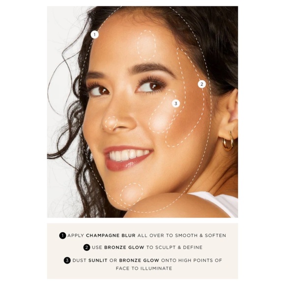 TARTE Glow Bar Highlighting Palette - .15 oz x 3 NIB & FRESH! - Picture 6 of 6